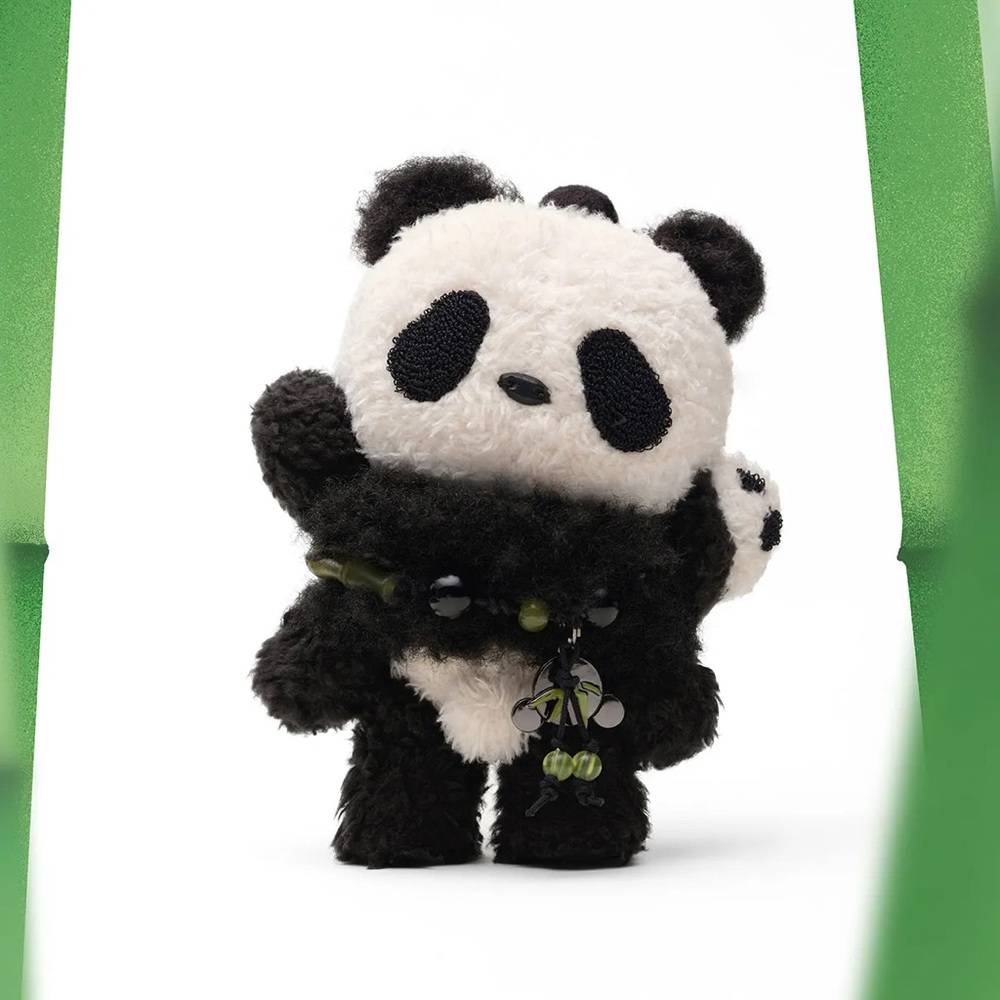 Pop Mart SKULLPANDA Lazy Panda Plush Doll Pendant - Picture 10 of 12